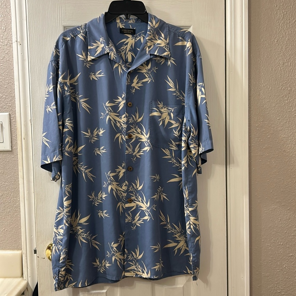 Cellinni short sleeves, button up, XL